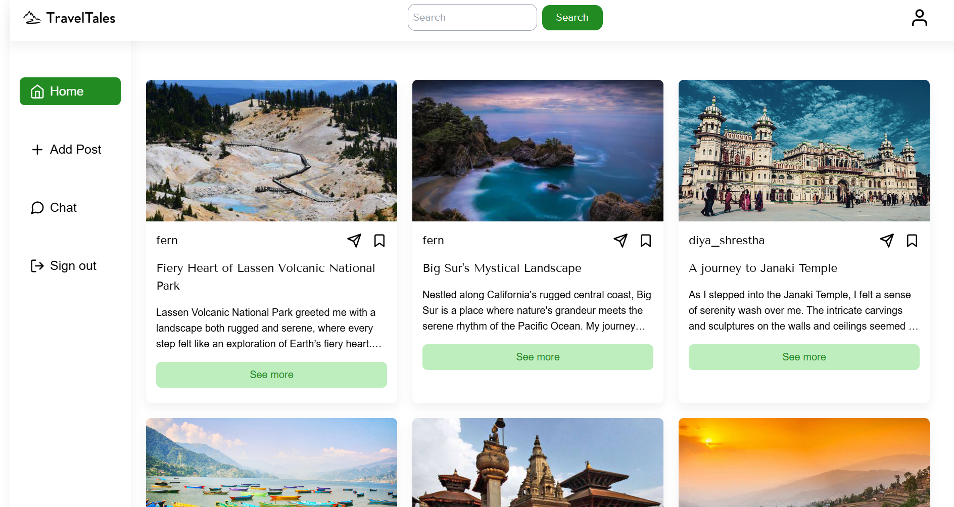 TravelTales screenshot 3